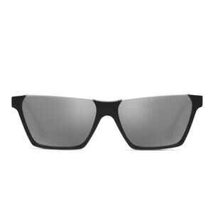 Celine CL40028I 01C Black Frame Mirrored Flat Top Aviator Sunglasses 60-15-135